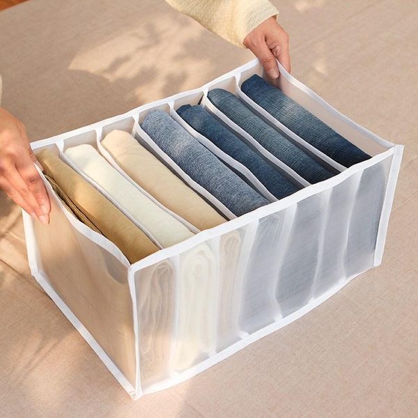 storage drawers underwear compartment box closet clothes pants drawer mesh separation jeans divider washable home organizer
storage drawers underwear compartment box closet clothes pants drawer mesh separation jeans divider washable home organizer