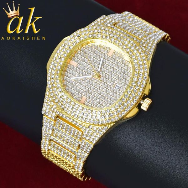 wristwatches hip hop 2021 men's watch big dial military quartz clock luxury rhinestone business waterproof, Slivery;brown
wristwatches hip hop 2021 men's watch big dial military quartz clock luxury rhinestone business waterproof, Slivery;brown