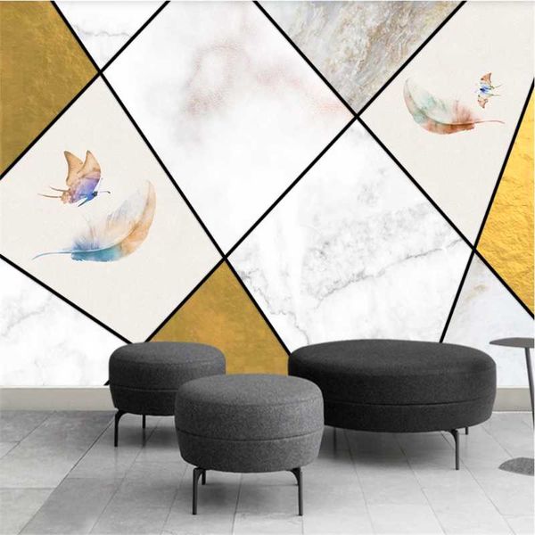 wallpapers xue su custom wallpaper modern minimalist geometric marble line watercolor feather butterfly background wall 8d mural
wallpapers xue su custom wallpaper modern minimalist geometric marble line watercolor feather butterfly background wall 8d mural