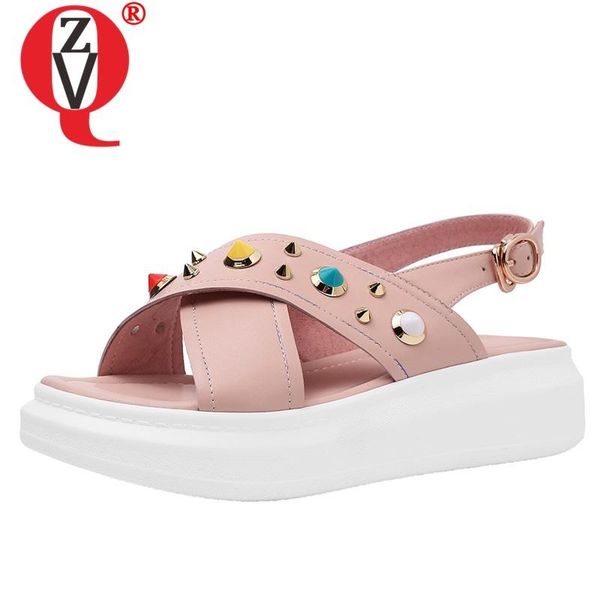 dress shoes zvq woman summer fashion sheepskin open toe sandals outside mid heels platform buckle ladies, Black
dress shoes zvq woman summer fashion sheepskin open toe sandals outside mid heels platform buckle ladies, Black