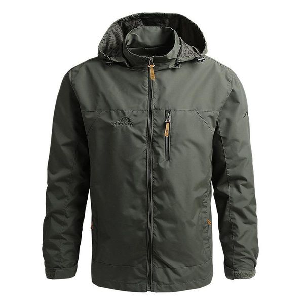 men's jackets in the spring and autumn coat male tide mountaineering charge windbreaker outdoor sports jacket, Black;brown
men's jackets in the spring and autumn coat male tide mountaineering charge windbreaker outdoor sports jacket, Black;brown