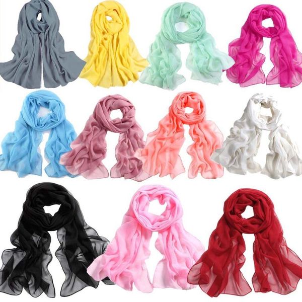 scarves 1 pc women chiffon solider color scarf long soft thin wrap shawl ladies fashion hijabs beach bandana, Blue;gray
scarves 1 pc women chiffon solider color scarf long soft thin wrap shawl ladies fashion hijabs beach bandana, Blue;gray