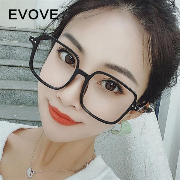 fashion sunglasses frames evove 155mm oversized fake glasses frame women men transparent square big nerd spectacles eyeglasses woman optic l, Black
fashion sunglasses frames evove 155mm oversized fake glasses frame women men transparent square big nerd spectacles eyeglasses woman optic l, Black