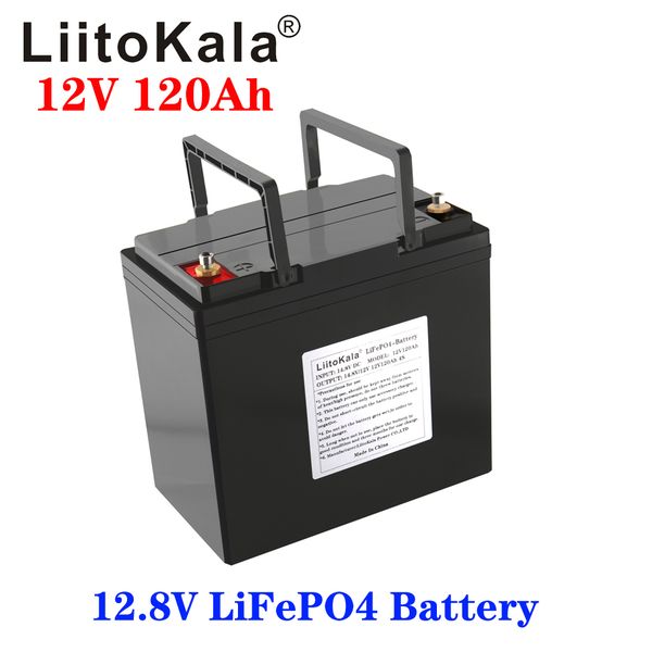 liitokala 12v 120ah capacity lifepo4 12.8v solar battery pack rv rechargeable lithium iron with bms for outdoor camping
liitokala 12v 120ah capacity lifepo4 12.8v solar battery pack rv rechargeable lithium iron with bms for outdoor camping
