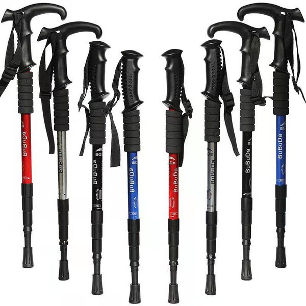 trekking poles outdoor poles, ultra-light climbing cane, retractable folding walking stick, straight handle stick
trekking poles outdoor poles, ultra-light climbing cane, retractable folding walking stick, straight handle stick