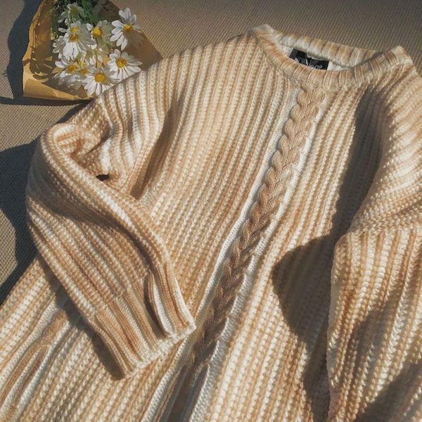 women's sweaters sweater women retro twisted flowers 2021 autumn korean female students loose solid color couple wild bottoming sweat, White;black
women's sweaters sweater women retro twisted flowers 2021 autumn korean female students loose solid color couple wild bottoming sweat, White;black