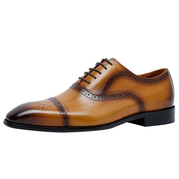 dress shoes men's square toe leather hollow brogue lace up formal wedding brown, Black
dress shoes men's square toe leather hollow brogue lace up formal wedding brown, Black
