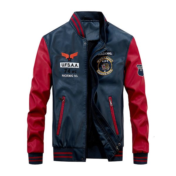 men's leather & faux 2021 embroidered leather jacket of men on motorcycle men's baseball s outwear from the fake plutonium more si, Black
men's leather & faux 2021 embroidered leather jacket of men on motorcycle men's baseball s outwear from the fake plutonium more si, Black