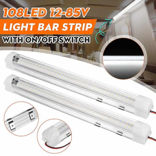 emergency lights 1/2pcs 12v 24v 108 led bar car interior light lamp strip switch for van lorry truck camper caravan camping boat rv
emergency lights 1/2pcs 12v 24v 108 led bar car interior light lamp strip switch for van lorry truck camper caravan camping boat rv