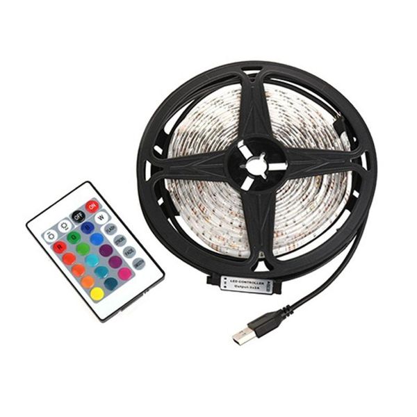 strips 5v usb led strip rgb book light tv background decoration desk tape 24 keys string 0.5m 1m 2m 3m 4m 5m
strips 5v usb led strip rgb book light tv background decoration desk tape 24 keys string 0.5m 1m 2m 3m 4m 5m