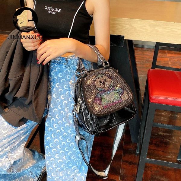 backpack luxury diamond bear pattern handbags trendy fashion cute creative big capacity shoulder messenger bag ladies mini women
backpack luxury diamond bear pattern handbags trendy fashion cute creative big capacity shoulder messenger bag ladies mini women
