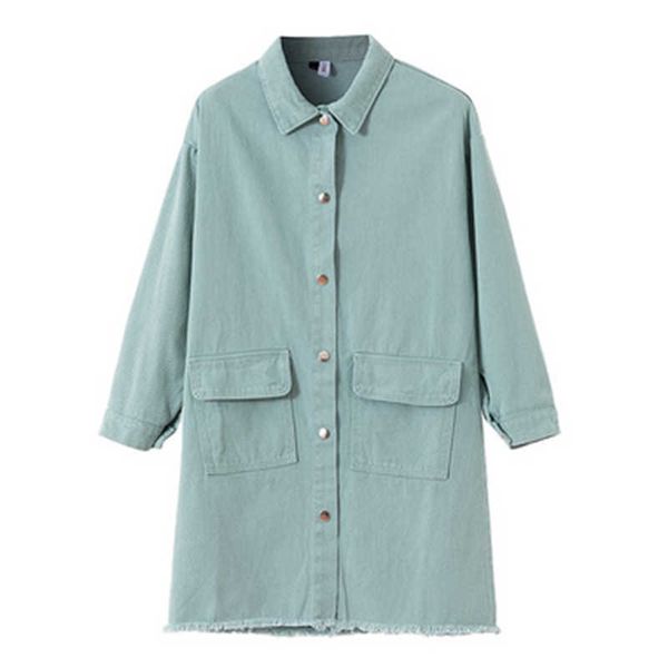 perhaps u women apricot green denim jacket button pocket long sleeves turn down collar hole print loose long jean coat c0525 210529, Black;brown
perhaps u women apricot green denim jacket button pocket long sleeves turn down collar hole print loose long jean coat c0525 210529, Black;brown