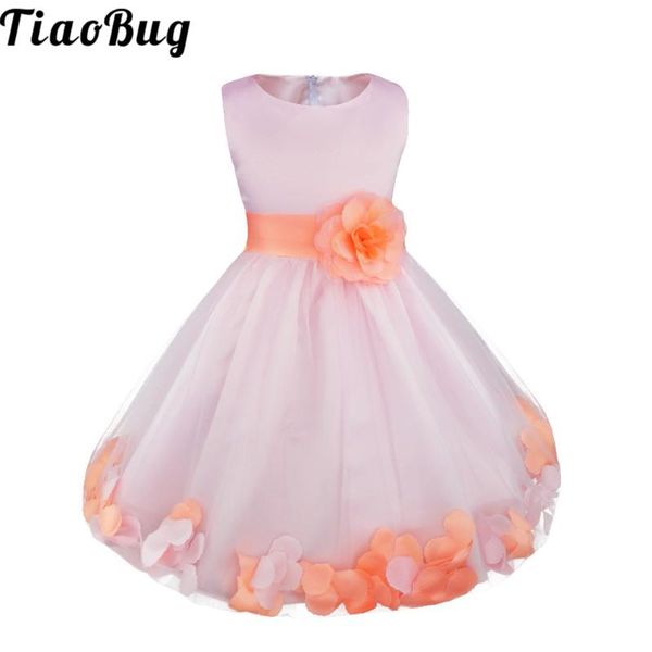 girl's dresses tiaobug summer kids infant girls flower petals tulle dress formal wedding pageant party birthday costume, Red;yellow
girl's dresses tiaobug summer kids infant girls flower petals tulle dress formal wedding pageant party birthday costume, Red;yellow