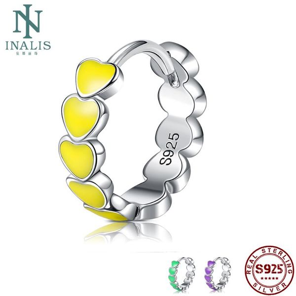 hoop & huggie inalis 100% s925 sterling silver high-end earring heart shaped earrings for women fine jewelry selling valentine day gifts, Golden;silver
hoop & huggie inalis 100% s925 sterling silver high-end earring heart shaped earrings for women fine jewelry selling valentine day gifts, Golden;silver