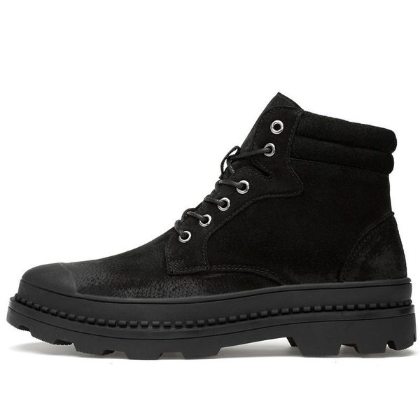boots 2021 winter tooling ankle strap lace up men's large round toe casual shoes men leisure size 38-44, Black
boots 2021 winter tooling ankle strap lace up men's large round toe casual shoes men leisure size 38-44, Black