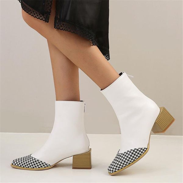 boots ladies short pointed toe fashion shoes women zipper low heel party autumn and white winter, Black
boots ladies short pointed toe fashion shoes women zipper low heel party autumn and white winter, Black