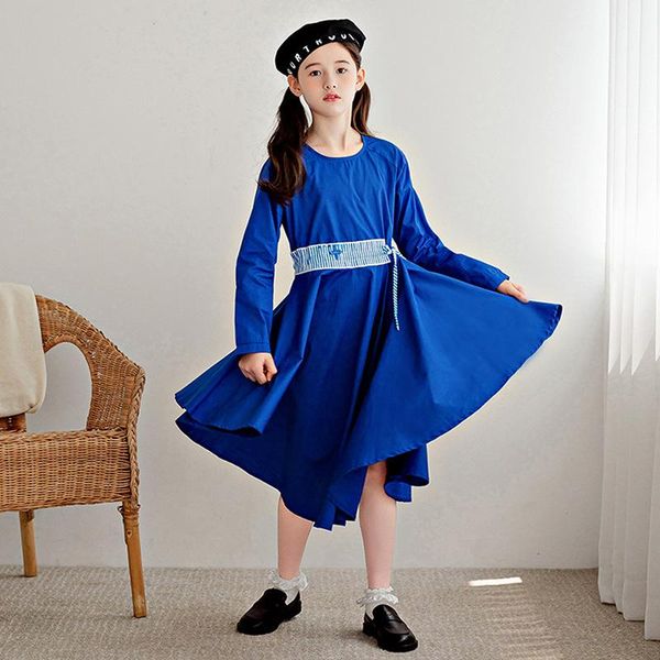 girl's dresses 2021 kids dress autumn teenager girl cotton midi children clothes long sleeve irregular girls 6 8 10 12 14 years, Red;yellow
girl's dresses 2021 kids dress autumn teenager girl cotton midi children clothes long sleeve irregular girls 6 8 10 12 14 years, Red;yellow