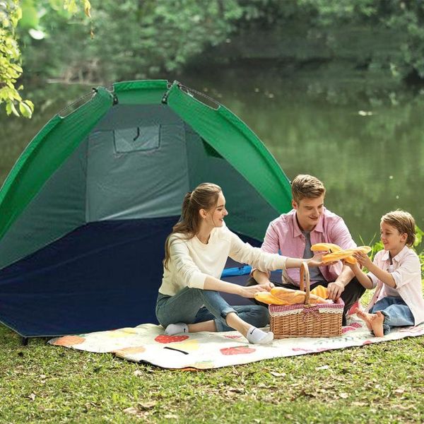 tents and shelters automatic beach tent sun shelter cabana 2-3 person uv protection shade with carry bag for outdoor activities
tents and shelters automatic beach tent sun shelter cabana 2-3 person uv protection shade with carry bag for outdoor activities