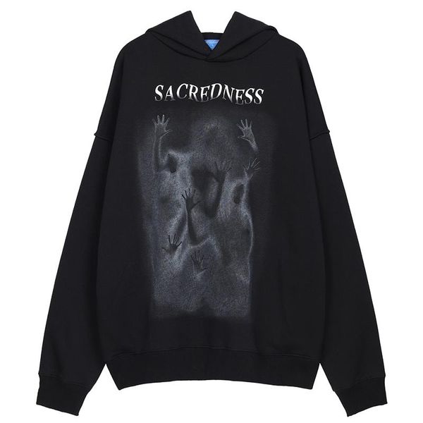 men's hoodies & sweatshirts hoodie men cotton 2021 hip hop streetwear harajuku pullover evil printed fashion loose hooded sweatshirt to, Black
men's hoodies & sweatshirts hoodie men cotton 2021 hip hop streetwear harajuku pullover evil printed fashion loose hooded sweatshirt to, Black