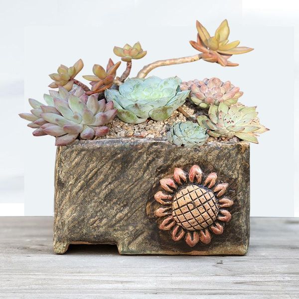 vases 1 pc creative ceramics flower pot hand painted succulent european-style deskornaments decoration
vases 1 pc creative ceramics flower pot hand painted succulent european-style deskornaments decoration