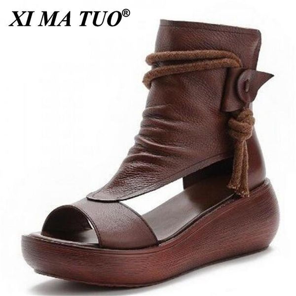 sandals 2021 fish mouth soft pu leather and cowhide summer roman shoes women platform heighten shoe wedges, Black
sandals 2021 fish mouth soft pu leather and cowhide summer roman shoes women platform heighten shoe wedges, Black