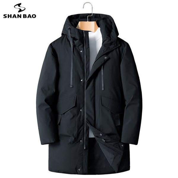 shanbao men's hooded long shirt, classic brand clothing, thick, warm, comfortable, casual, loose, 5xl, 6xl, 7xl, 8xl, 90%, Black 
shanbao men's hooded long shirt, classic brand clothing, thick, warm, comfortable, casual, loose, 5xl, 6xl, 7xl, 8xl, 90%, Black
