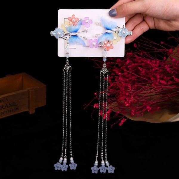 antique chinese style butterfly flower hair clips for children super fairy alloy grips accessories headwear, Slivery;white
antique chinese style butterfly flower hair clips for children super fairy alloy grips accessories headwear, Slivery;white