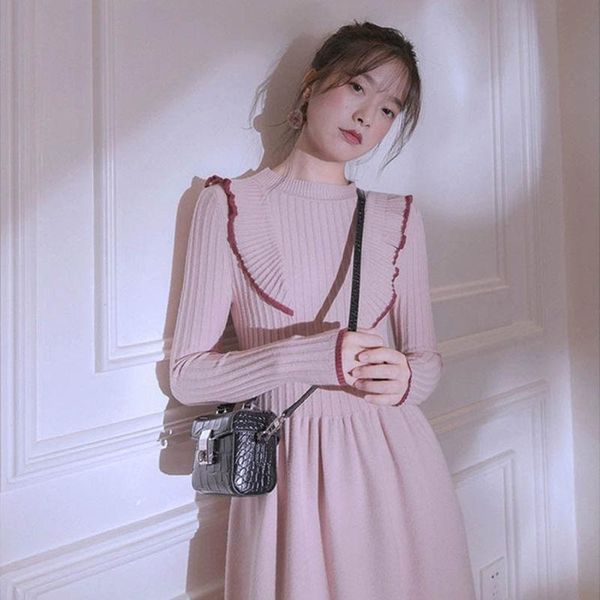 casual dresses 2021 autumn built-in knitted dress for women's middle and long knee slim sleeve bottomed wool, Black;gray
casual dresses 2021 autumn built-in knitted dress for women's middle and long knee slim sleeve bottomed wool, Black;gray