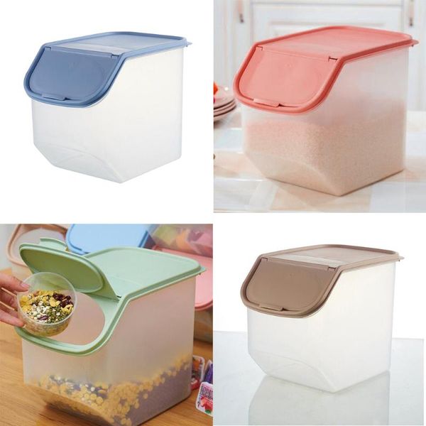 stackable plastic cereal container with lid - bpa dry storage box measuring cup for snack pasta or pet- bottles & jars
stackable plastic cereal container with lid - bpa dry storage box measuring cup for snack pasta or pet- bottles & jars