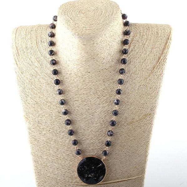 pendant necklaces moodpc fashion bohemian jewelry multi color stones rosary chain matching stone for women ethnic necklace, Silver
pendant necklaces moodpc fashion bohemian jewelry multi color stones rosary chain matching stone for women ethnic necklace, Silver
