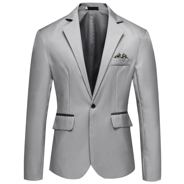 men's suits & blazers blazer men fashion cotton blend long sleeve solid suit business formal office jacket evening wedding party for, White;black
men's suits & blazers blazer men fashion cotton blend long sleeve solid suit business formal office jacket evening wedding party for, White;black