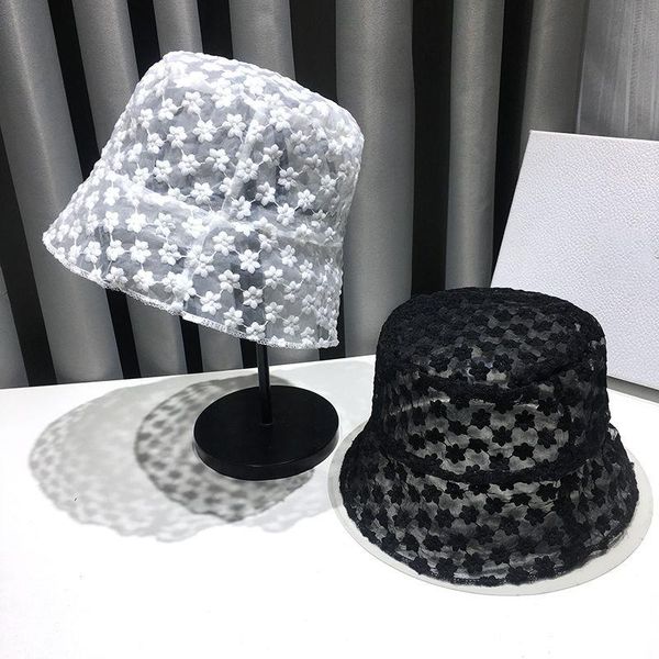 wide brim hats embroidered buckets hat transparent panama women lace flower beach snapback fashion sun cap summer stackable, Blue;gray
wide brim hats embroidered buckets hat transparent panama women lace flower beach snapback fashion sun cap summer stackable, Blue;gray