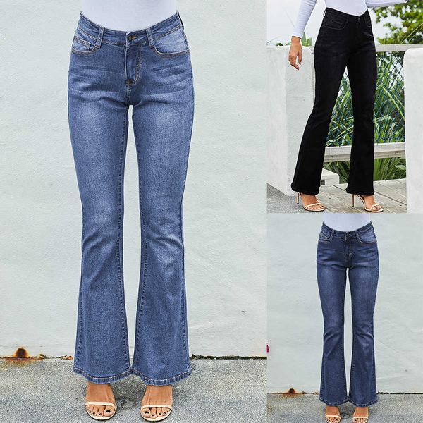 fashion jeans shiying women's 2021 high waist stretch worn thin trumpet pants wide leg 786083, Blue
fashion jeans shiying women's 2021 high waist stretch worn thin trumpet pants wide leg 786083, Blue