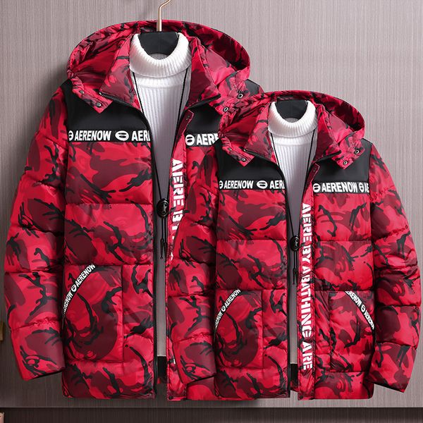 fashion winter men's hooded down cotton jacket camouflage couple slim padded coat plus size xs-7xl, Black
fashion winter men's hooded down cotton jacket camouflage couple slim padded coat plus size xs-7xl, Black