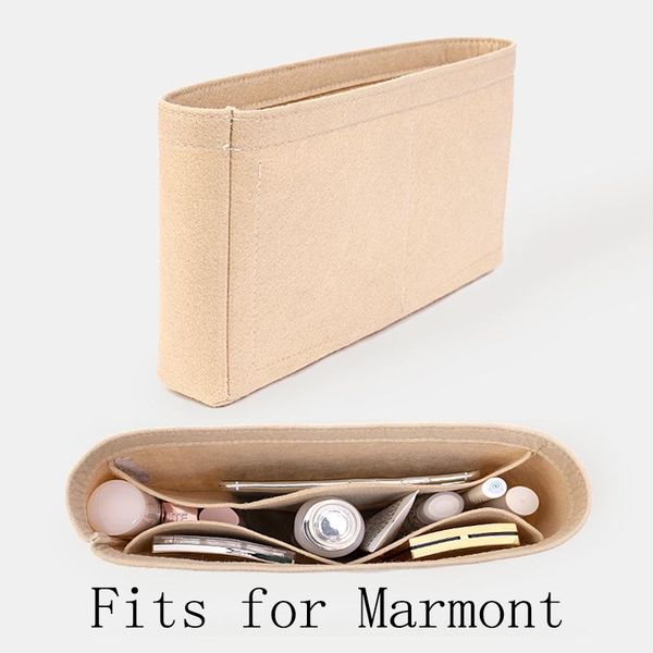 bag parts & accessories insert organizer for marmont mini small large makeup handbag portable cosmetic inside bags travel inner purse, Black
bag parts & accessories insert organizer for marmont mini small large makeup handbag portable cosmetic inside bags travel inner purse, Black