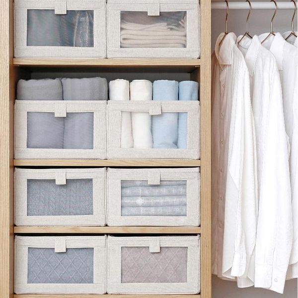 storage baskets contracted style wabi-sabi cotton and linen fabric cloths toy folding basket washable box
storage baskets contracted style wabi-sabi cotton and linen fabric cloths toy folding basket washable box