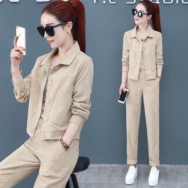 women's two piece pants european fashionable suit fall loose and thin velvet two pieces of women's clothing 5h0d, White
women's two piece pants european fashionable suit fall loose and thin velvet two pieces of women's clothing 5h0d, White