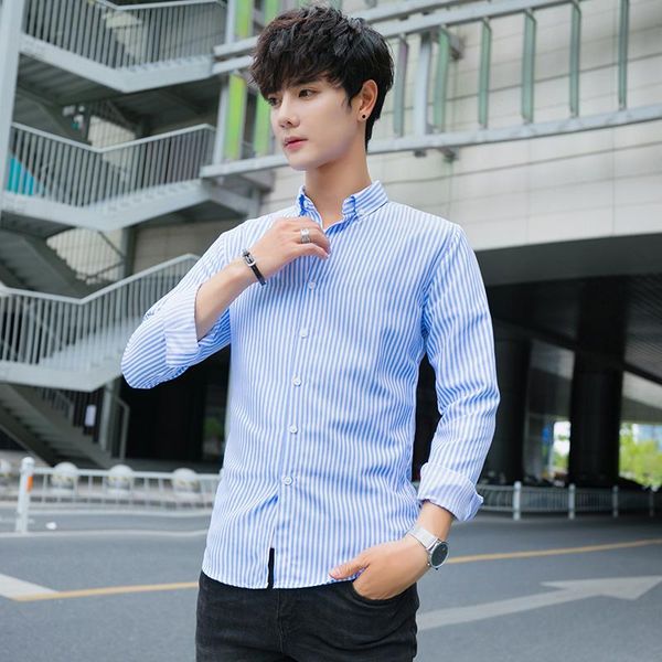 men's casual shirts 2021 summer men long sleeve turn-down collar shirt large size 5xl striped vintage loose mens all-match chic a139, White;black
men's casual shirts 2021 summer men long sleeve turn-down collar shirt large size 5xl striped vintage loose mens all-match chic a139, White;black