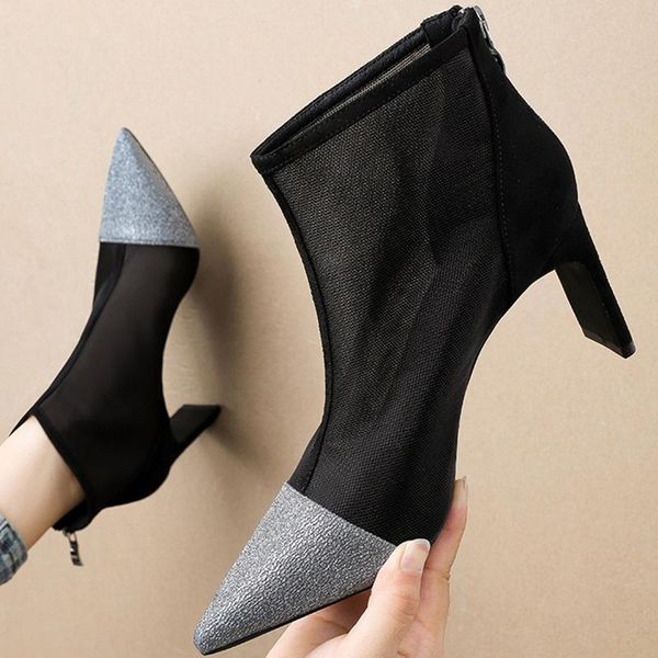 boots 2021 summer fashion women .5cm high heels silver sandals low sandles glitter stripper sequins party mesh shoes, Black
boots 2021 summer fashion women .5cm high heels silver sandals low sandles glitter stripper sequins party mesh shoes, Black