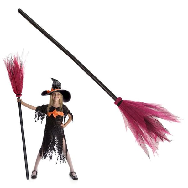party masks witch broom cosplay accessory for halloween scene props plastic children adults novelty toy
party masks witch broom cosplay accessory for halloween scene props plastic children adults novelty toy