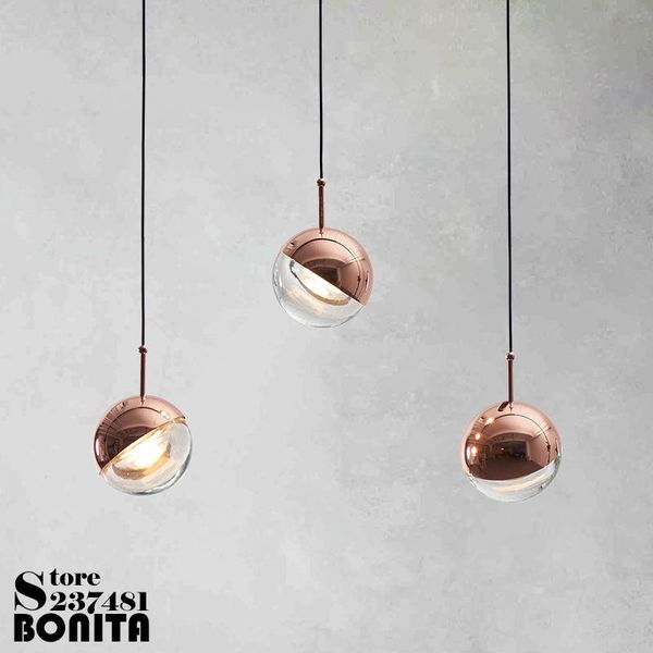pendant lamps modern simple droplight loft led glass sphere small hanging lights bedroom angle adjustable semi-plating space ball lamp
pendant lamps modern simple droplight loft led glass sphere small hanging lights bedroom angle adjustable semi-plating space ball lamp