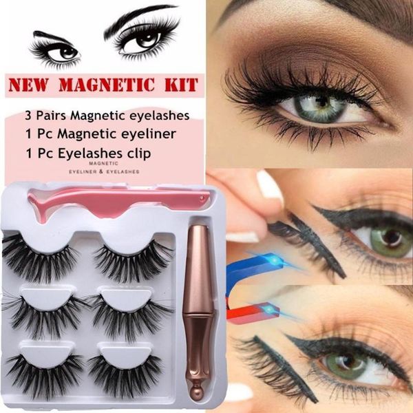 false eyelashes style 3 pairs magnetic with 1 pc eyeliner and tweezer waterproof long lasting eyelash extension
false eyelashes style 3 pairs magnetic with 1 pc eyeliner and tweezer waterproof long lasting eyelash extension