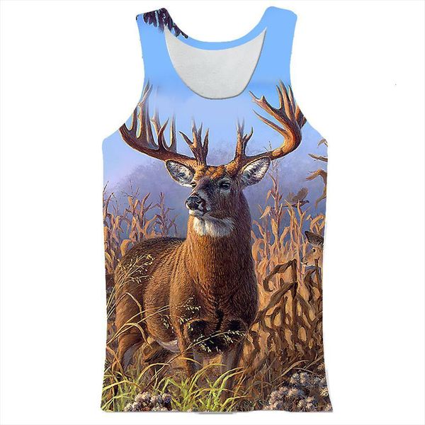 men casual tank female streetwear 3d print horse deer pattern vest sleeveless fitness clothes oversized, White;black
men casual tank female streetwear 3d print horse deer pattern vest sleeveless fitness clothes oversized, White;black
