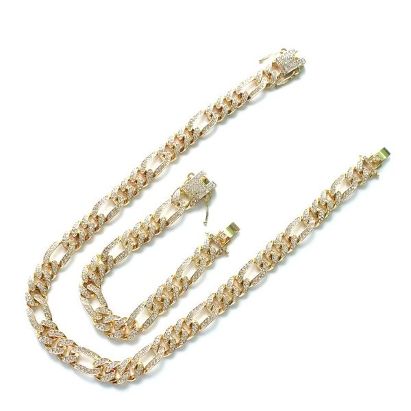 chains necklace bracelet hip hop miami curb cuban chain iced out paved rhinestones cz bling rapper for men women jewelry, Silver
chains necklace bracelet hip hop miami curb cuban chain iced out paved rhinestones cz bling rapper for men women jewelry, Silver