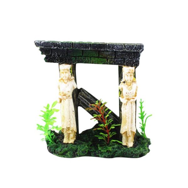 decorations fish tank decoration resin aquarium decoratie roman temple ruins hiding cave ornament k409
decorations fish tank decoration resin aquarium decoratie roman temple ruins hiding cave ornament k409