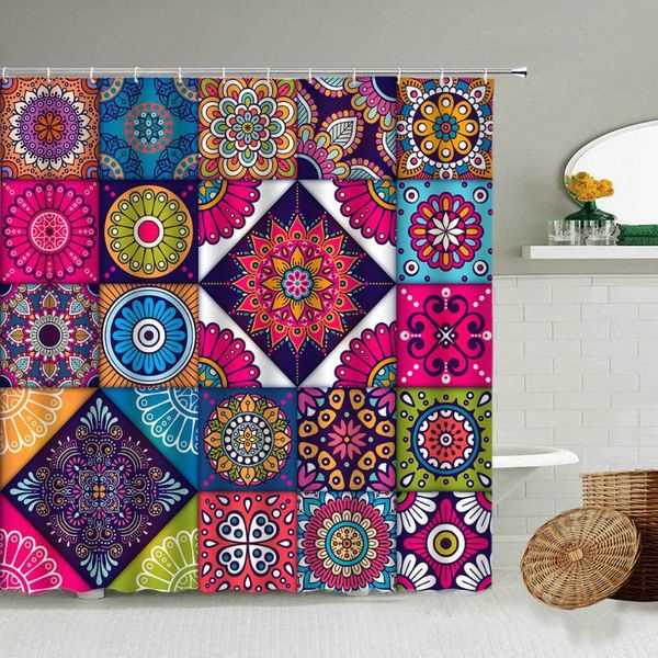 colorful geometric mandala bohemian seamless pattern waterproof shower curtain tribal traditional cloth curtains
colorful geometric mandala bohemian seamless pattern waterproof shower curtain tribal traditional cloth curtains