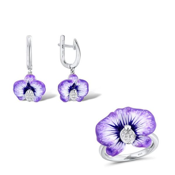 earrings & necklace elegant ladies shiny zircon crystal blue lotus tree stud wedding party engagement jewelry gifts, Silver
earrings & necklace elegant ladies shiny zircon crystal blue lotus tree stud wedding party engagement jewelry gifts, Silver