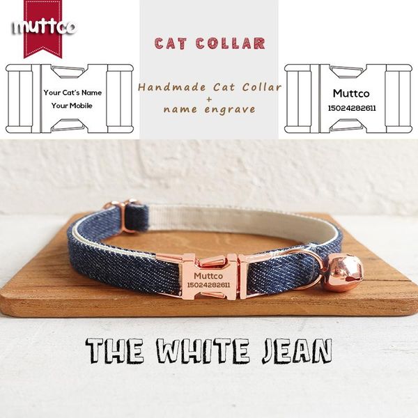 cat collars & leads muttco retail handmade engraved metal buckle collar for the white jean design 2 sizes ucc036m
cat collars & leads muttco retail handmade engraved metal buckle collar for the white jean design 2 sizes ucc036m
