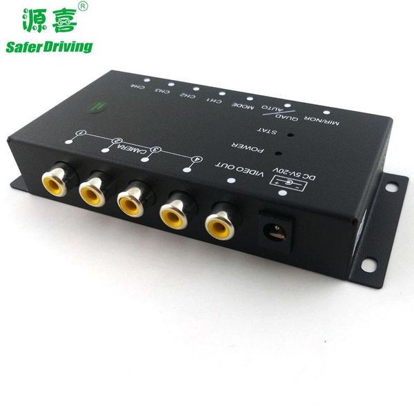 saferdriving car display four screen splitter 12v camera multi-video control box rear view cameras& parking sensors
saferdriving car display four screen splitter 12v camera multi-video control box rear view cameras& parking sensors