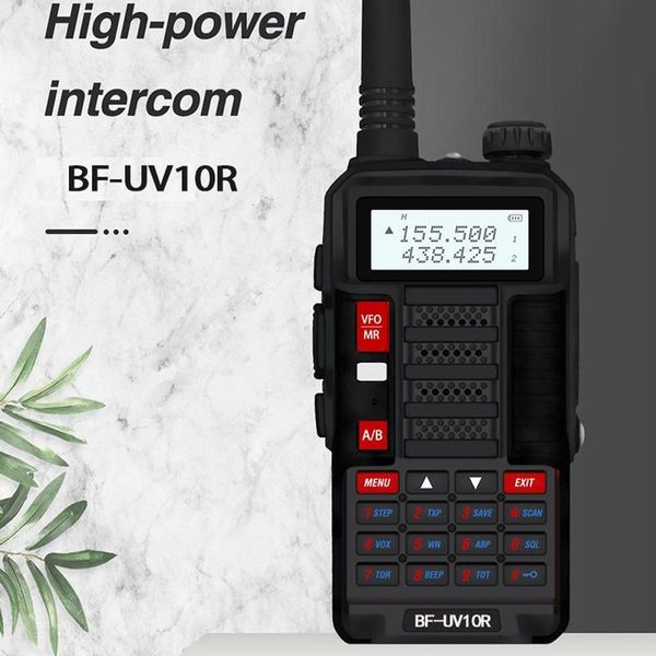 1pcs uv 10r professional walkie talkies high power 10w dual band 2 way cb ham radio hf transceiver vhf uhf bf uv-10r talkie
1pcs uv 10r professional walkie talkies high power 10w dual band 2 way cb ham radio hf transceiver vhf uhf bf uv-10r talkie